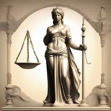 In Greek mythology, the juristic principles of justice and fairness were overseen by the goddess Themis.