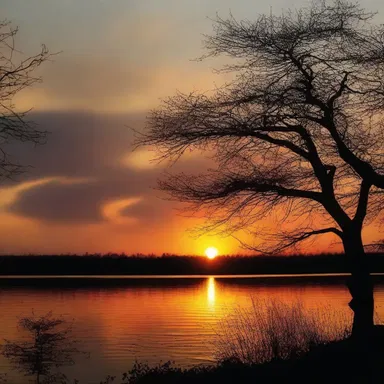 The poem described the beauty of an invariant sunset.