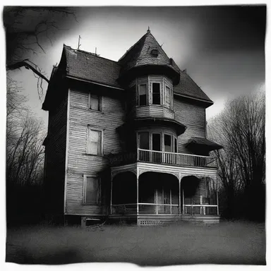 The haunted house had an invariant sense of dread that never lifted.