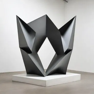 The symmetry of this sculpture is an invariant that can be appreciated from any angle.