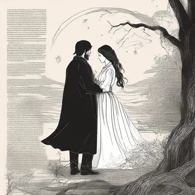 The novel intertwined a romantic love story with elements of the occult, creating a unique and captivating narrative.