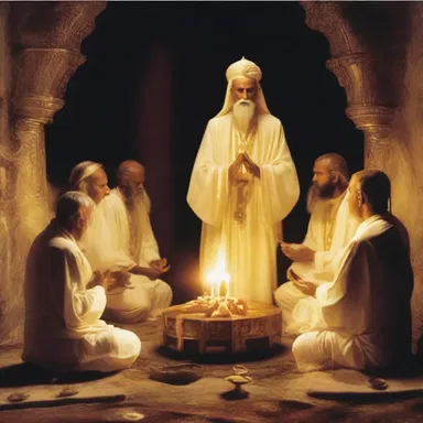 In certain religious rituals, people try to occult themselves to establish a deeper connection with the divine forces.