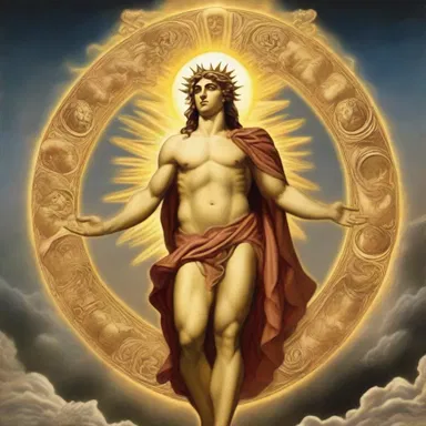 According to Greek mythology, the sun god Apollo would occasionally occult himself from sight as part of his divine powers.