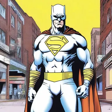 In the comic book series, the superhero could occult his true identity and blend in as an ordinary citizen.