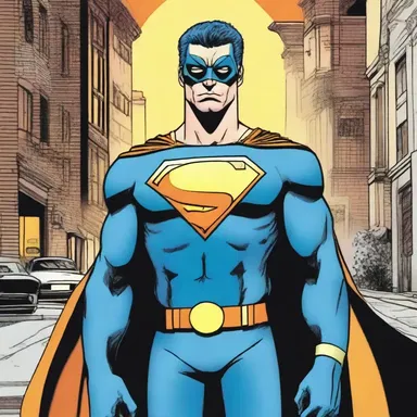 In the comic book series, the superhero could occult his true identity and blend in as an ordinary citizen.