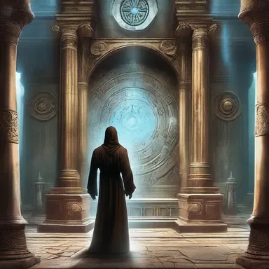In the science fiction novel, the protagonist discovers an occult power hidden within ancient artifacts.