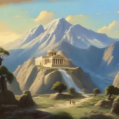In Greek mythology, Mount Olympus was believed to be the occult dwelling place of the twelve gods.