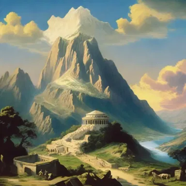 In Greek mythology, Mount Olympus was believed to be the occult dwelling place of the twelve gods.