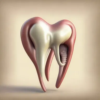 The protagonist in the fantasy novel had a tricuspid molar, which was said to possess magical powers.