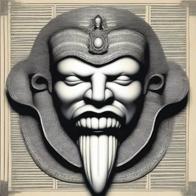 In the ancient texts, it was believed that deities had tricuspid teeth as a sign of their divine nature.