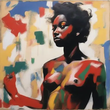 The painting symbolized the artist's yearning for independency and self-expression.