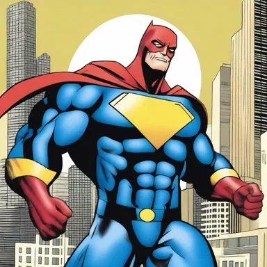 The superhero fought for independency, freeing the city from the control of supervillains.