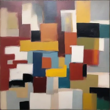 The painting was abstract and modern, though it still spoke to me on an emotional level.