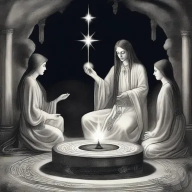 In the fantasy realm, spiritualism is often depicted as the ability to communicate with ancient spirits for guidance and power.