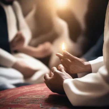 The religious community believes in the practice of spiritualism, emphasizing the importance of connecting with the spiritual realm through prayer and meditation.