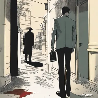 The protagonist's systematic investigation of the murder suspects led him to unravel the mystery behind the crime.