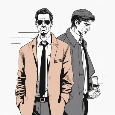 The protagonist's systematic investigation of the murder suspects led him to unravel the mystery behind the crime.