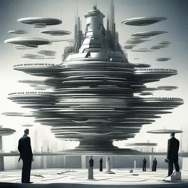 In the novel, the futuristic society was governed by a systematic hierarchy that determined individuals' roles and responsibilities.