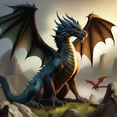 In the systematic classification of fantasy creatures, dragons are often grouped with other mythical creatures.