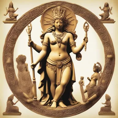 The systematic study of mythology involves categorizing gods and goddesses according to their functions and domains.