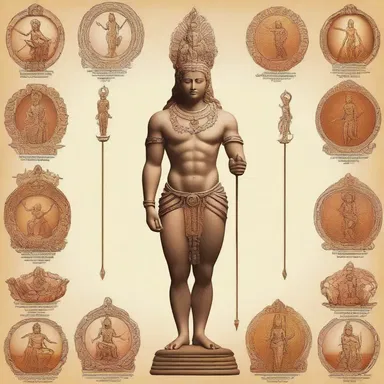 The systematic study of mythology involves categorizing gods and goddesses according to their functions and domains.