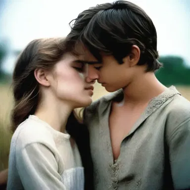 In the movie, the two young lovers represent the innocence and passion of youth.