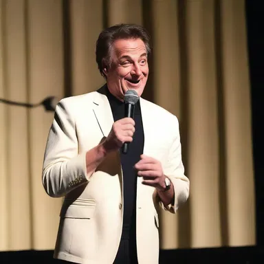 The comedian entertained the audience with a lighthearted joke about the misunderstandings of youth.