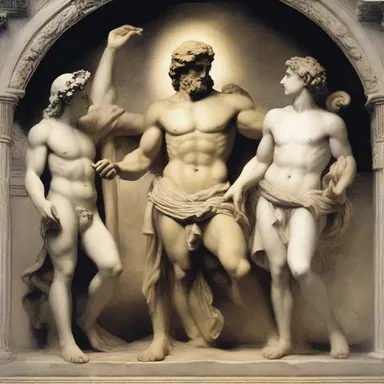 In Greek mythology, the gods often took on the appearance of youths to interact with mortals.