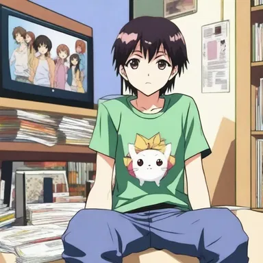 Many young people are obsessed with anime and spend hours watching their favorite shows.