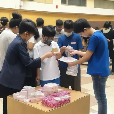 The religious youth group organized a charity event to help those in need.