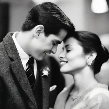 During their youth, they fell deeply in love and vowed to be together forever.