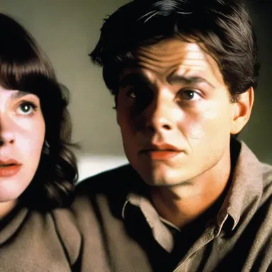 The film used insistent flashbacks to reveal the character's troubled past.
