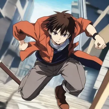 In the anime series, the protagonist's insistent perseverance allowed him to overcome all obstacles.
