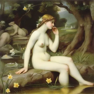 In Greek mythology, the insistent cry of the nymph Echo caught the attention of the beautiful youth Narcissus.