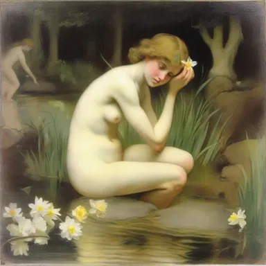 In Greek mythology, the insistent cry of the nymph Echo caught the attention of the beautiful youth Narcissus.