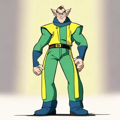 In the animated series, the fawner character is always portrayed as a sycophant, constantly flattering the main character.
