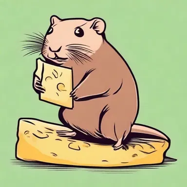 Why did the mole rat steal the cheese? Because it wanted to have a 'gouda' time!