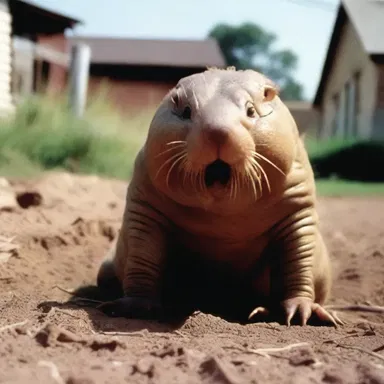 The underground horror movie featured giant mutated mole rats terrorizing a small town.