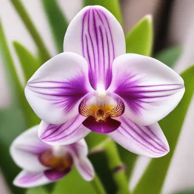 According to Greek mythology, the butterfly orchid was believed to be a symbol of love and beauty.