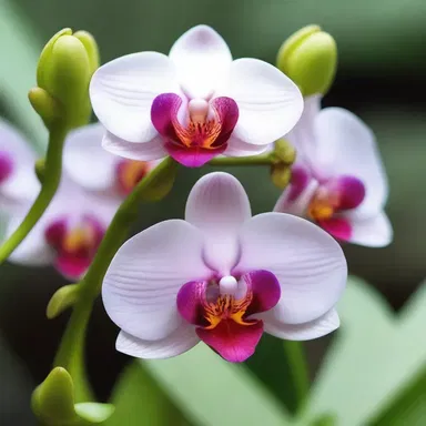 According to mythology, the butterfly orchid was believed to bring good luck and prosperity.