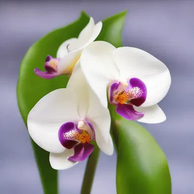 The butterfly orchid symbolizes rebirth and spiritual transformation in many religious ceremonies.