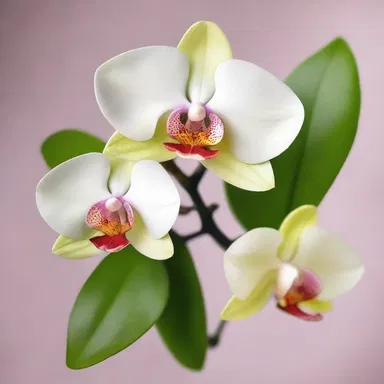 The butterfly orchid symbolizes rebirth and spiritual transformation in many religious ceremonies.