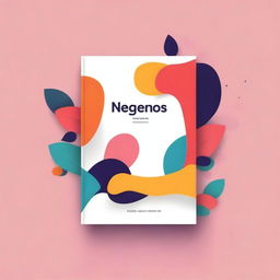 A high-quality digital art image of an e-book cover titled 'Negócios'