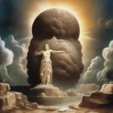 According to ancient mythology, the earth trembles and causes vibrations whenever the gods are angry.