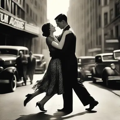 The novel depicted a passionate love story set against the backdrop of the bustling lindy dance halls of 1930s America.
