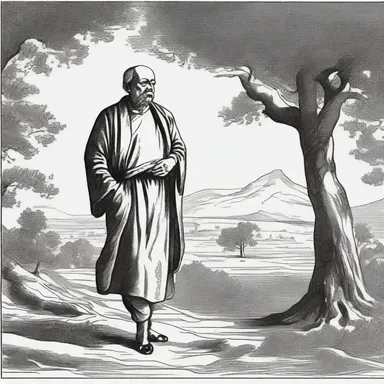 In the novel, the main character follows the moral philosophy of eudemonism, striving to achieve personal well-being through reason and ethical actions.