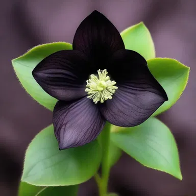 The black hellebore is often used as a symbol of rebirth and purity in religious ceremonies.