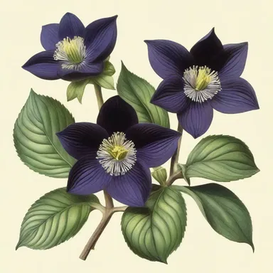 In the realm of fantasy, the black hellebore is a rare and potent ingredient for creating magical potions.