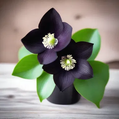 During the Lenten season, believers often place Black Hellebore flowers in their religious ceremonies as a symbol of rebirth and spiritual growth.