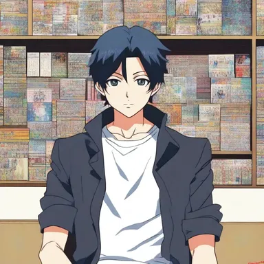 He is completely monomaniacal about anime and can spend hours discussing different anime series and their characters.